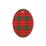MacAulay Modern Tartan Oval Ornaments, Christmas Tree Ornament, Plaid Christmas Ornaments, Ceramic Oval Christmas Tree Decoration, Tartan Oval Ornaments, Christmas Tree Ornament, Plaid Christmas Ornaments, Ceramic Oval Christmas Tree Decoration