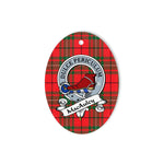 MacAuley Scottish Clan Badge Plaid Ornament Gift. Christmas Tree Ornament MacAuley Tartan Ornament,  ceramic ornament, personalized christmas ornaments, christmas tree ornaments, christmas door decorations, Plaid Ornament, Tartan Ceramic Ornament