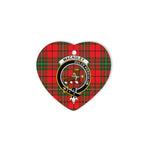 MacAuley Scottish Clan Plaid Ornament Gift. Christmas Tree Ornament MacAuley Christmas Ornament, Christmas Heart Ornament, Plaid Heart Ornament, Tartan Ornament, Tartan Heart Ornament