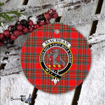MacBean Scottish Clan Plaid Ornament Gift. Christmas Tree Ornament MacBean Clan Tartan Ornament Great Christmas Ornaments Gift - Scotstee Shop