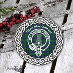 MacCallum Clan Tartan Crest Badge Plaid Ornament Gift. Christmas Tree Ornament Tartan Ornament Great Christmas Ornaments Gift - Scotstee Shop