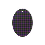 MacCallum Of Berwick Tartan Oval Ornaments, Christmas Tree Ornament, Plaid Christmas Ornaments, Ceramic Oval Christmas Tree Decoration, Tartan Oval Ornaments, Christmas Tree Ornament, Plaid Christmas Ornaments, Ceramic Oval Christmas Tree Decoration