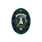 MacCallum Scottish Clan Plaid Ornament Gift. Christmas Tree Ornament MacCallum Clan Tartan Ornament,  ceramic ornament, personalized christmas ornaments, christmas tree ornaments, christmas door decorations, Plaid Ornament, Tartan Ceramic Ornament