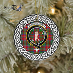 MacCulloch (McCulloch) Tartan Ornament,  ceramic ornament, personalized christmas ornaments, christmas tree ornaments, christmas door decorations, Plaid Ornament, Tartan Ceramic Ornament