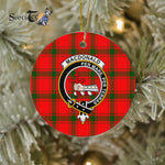 MacDonald of Sleat Scottish Clan Plaid Ornament Gift. Christmas Tree Ornament MacDonald of Sleat Clan Tartan Ornament Great Christmas Ornaments Gift - Scotstee Shop