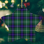 MacDonald Of The Isles Hunting Modern Tartan Ornament Star Ornament, Christmas Star Decorations, ceramic ornament, Plaid Star Ceramic Ornament, Christmas Ornament Decorations Gift