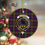 MacDonell of Glengarry Scottish Clan Plaid Ornament Gift. Christmas Tree Ornament MacDonell of Glengarry Clan Tartan Ornament Great Christmas Ornaments Gift - Scotstee Shop