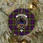 MacDonell of Glengarry Scottish Clan Plaid Ornament Gift. Christmas Tree Ornament MacDonell of Glengarry Clan Tartan Ornament Great Christmas Ornaments Gift - Scotstee Shop