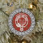 MacDougall Clan Tartan Crest Badge Plaid Ornament Gift. Christmas Tree Ornament Tartan Ornament Great Christmas Ornaments Gift - Scotstee Shop