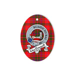 MacDougall Scottish Clan Badge Plaid Ornament Gift. Christmas Tree Ornament MacDougall Tartan Ornament,  ceramic ornament, personalized christmas ornaments, christmas tree ornaments, christmas door decorations, Plaid Ornament, Tartan Ceramic Ornament