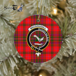 MacDougall Scottish Clan Plaid Ornament Gift. Christmas Tree Ornament MacDougall Clan Tartan Ornament Great Christmas Ornaments Gift - Scotstee Shop