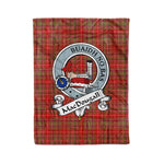 Macdougall Tartan Blanket Plaid Blanket MacDougall Clan Badge Tartan Blanket Scottish Plaid Throw Blanket Tartan Plaid Fleece Blanket - Scotstee Shop