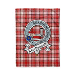 Macdougall Tartan Blanket Plaid Blanket MacDougall Dress Clan Badge Tartan Blanket Scottish Plaid Throw Blanket Tartan Plaid Fleece Blanket - Scotstee Shop