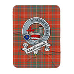 Scotstee Shop Tartan Plaid Blanket MacDougall Ancient Clan Badge Scottish Tartan Plaid Sherpa Blanket, Tartan Blanket, Plaid Blanket, Scottish Blanket, Gift Christmas Blanket, Christmas Blanket, Mother Day Gift, Father Day Gift