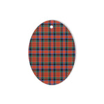 MacDuff Ancient Tartan Oval Ornaments, Christmas Tree Ornament, Plaid Christmas Ornaments, Ceramic Oval Christmas Tree Decoration, Tartan Oval Ornaments, Christmas Tree Ornament, Plaid Christmas Ornaments, Ceramic Oval Christmas Tree Decoration