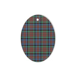 MacDuff Hunting Ancient Tartan Oval Ornaments, Christmas Tree Ornament, Plaid Christmas Ornaments, Ceramic Oval Christmas Tree Decoration, Tartan Oval Ornaments, Christmas Tree Ornament, Plaid Christmas Ornaments, Ceramic Oval Christmas Tree Decoration