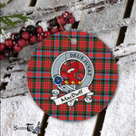 MacDuff Scottish Clan Badge Plaid Ornament Gift. Christmas Tree Ornament MacDuff Clan Tartan Ornament Great Christmas Ornaments Gift - Scotstee Shop