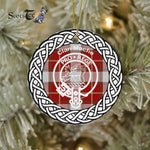 MacFie Clan Tartan Crest Badge Plaid Ornament Gift. Christmas Tree Ornament Tartan Ornament Great Christmas Ornaments Gift - Scotstee Shop