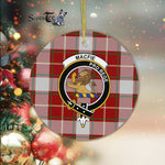 MacFie Scottish Clan Plaid Ornament Gift. Christmas Tree Ornament MacFie Clan Tartan Ornament Great Christmas Ornaments Gift - Scotstee Shop
