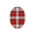 MacFie Tartan Oval Ornaments, Christmas Tree Ornament, Plaid Christmas Ornaments, Ceramic Oval Christmas Tree Decoration, Tartan Oval Ornaments, Christmas Tree Ornament, Plaid Christmas Ornaments, Ceramic Oval Christmas Tree Decoration