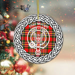 MacGill Clan Tartan Crest Badge Plaid Ornament Gift. Christmas Tree Ornament Tartan Ornament Great Christmas Ornaments Gift - Scotstee Shop