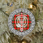 MacGill Clan Tartan Crest Badge Plaid Ornament Gift. Christmas Tree Ornament Tartan Ornament Great Christmas Ornaments Gift - Scotstee Shop