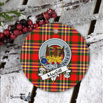 MacGill Scottish Clan Badge Plaid Ornament Gift. Christmas Tree Ornament MacGill Clan Tartan Ornament Great Christmas Ornaments Gift - Scotstee Shop