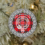 MacGillivray Clan Tartan Crest Badge Plaid Ornament Gift. Christmas Tree Ornament Tartan Ornament Great Christmas Ornaments Gift - Scotstee Shop