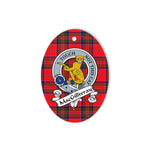 MacGillivray Scottish Clan Badge Plaid Ornament Gift. Christmas Tree Ornament MacGillivray Tartan Ornament,  ceramic ornament, personalized christmas ornaments, christmas tree ornaments, christmas door decorations, Plaid Ornament, Tartan Ceramic Ornament