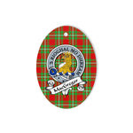 MacGregor Scottish Clan Badge Plaid Ornament Gift. Christmas Tree Ornament MacGregor Tartan Ornament,  ceramic ornament, personalized christmas ornaments, christmas tree ornaments, christmas door decorations, Plaid Ornament, Tartan Ceramic Ornament