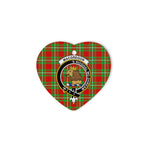 MacGregor Scottish Clan Plaid Ornament Gift. Christmas Tree Ornament MacGregor Christmas Ornament, Christmas Heart Ornament, Plaid Heart Ornament, Tartan Ornament, Tartan Heart Ornament