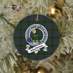 MacInnes Scottish Clan Badge Plaid Ornament Gift. Christmas Tree Ornament MacInnes Clan Tartan Ornament Great Christmas Ornaments Gift - Scotstee Shop