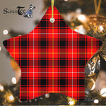 MacIntyre Modern Tartan Ornament Star Ornament, Christmas Star Decorations - Scotstee Shop