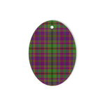 MacIntyre Of Glenorchy Tartan Oval Ornaments, Christmas Tree Ornament, Plaid Christmas Ornaments, Ceramic Oval Christmas Tree Decoration, Tartan Oval Ornaments, Christmas Tree Ornament, Plaid Christmas Ornaments, Ceramic Oval Christmas Tree Decoration