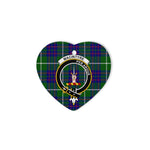 MacIntyre Scottish Clan Plaid Ornament Gift. Christmas Tree Ornament MacIntyre Clan Tartan Ornament Great Christmas Ornaments Gift Heart Ornament - Scotstee Shop