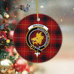 MacIver Scottish Clan Plaid Ornament Gift. Christmas Tree Ornament MacIver Clan Tartan Ornament Great Christmas Ornaments Gift - Scotstee Shop