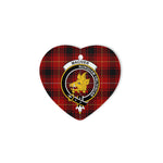 MacIver Scottish Clan Plaid Ornament Gift. Christmas Tree Ornament MacIver Christmas Ornament, Christmas Heart Ornament, Plaid Heart Ornament, Tartan Ornament, Tartan Heart Ornament
