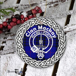 MacKay Clan Tartan Crest Badge Plaid Ornament Gift. Christmas Tree Ornament Tartan Ornament Great Christmas Ornaments Gift - Scotstee Shop