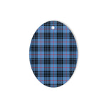 MacKay Tartan Oval Ornaments, Christmas Tree Ornament, Plaid Christmas Ornaments, Ceramic Oval Christmas Tree Decoration, Tartan Oval Ornaments, Christmas Tree Ornament, Plaid Christmas Ornaments, Ceramic Oval Christmas Tree Decoration