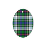 MacKenzie Dress Modern Tartan Oval Ornaments, Christmas Tree Ornament, Plaid Christmas Ornaments, Ceramic Oval Christmas Tree Decoration, Tartan Oval Ornaments, Christmas Tree Ornament, Plaid Christmas Ornaments, Ceramic Oval Christmas Tree Decoration