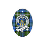 MacKenzie Scottish Clan Badge Plaid Ornament Gift. Christmas Tree Ornament MacKenzie Tartan Ornament,  ceramic ornament, personalized christmas ornaments, christmas tree ornaments, christmas door decorations, Plaid Ornament, Tartan Ceramic Ornament
