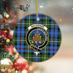 MacKenzie Scottish Clan Plaid Ornament Gift. Christmas Tree Ornament MacKenzie Clan Tartan Ornament Great Christmas Ornaments Gift - Scotstee Shop