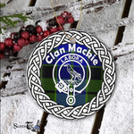 MacKie Clan Tartan Crest Badge Plaid Ornament Gift. Christmas Tree Ornament Tartan Ornament Great Christmas Ornaments Gift - Scotstee Shop