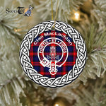 MacLachlan Clan Tartan Crest Badge Plaid Ornament Gift. Christmas Tree Ornament Tartan Ornament Great Christmas Ornaments Gift - Scotstee Shop