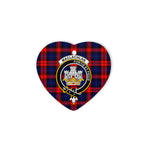 MacLachlan Scottish Clan Plaid Ornament Gift. Christmas Tree Ornament MacLachlan Clan Tartan Ornament Great Christmas Ornaments Gift Heart Ornament - Scotstee Shop
