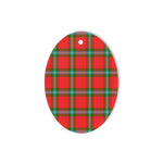 MacLaine Of Loch Buie Tartan Oval Ornaments, Christmas Tree Ornament, Plaid Christmas Ornaments, Ceramic Oval Christmas Tree Decoration, Tartan Oval Ornaments, Christmas Tree Ornament, Plaid Christmas Ornaments, Ceramic Oval Christmas Tree Decoration