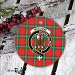 MacLaine Of Lochbuie Scottish Clan Plaid Ornament Gift. Christmas Tree Ornament MacLaine Of Lochbuie Clan Tartan Ornament Great Christmas Ornaments Gift - Scotstee Shop