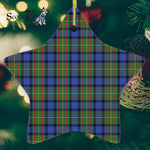 MacLaren Ancient Tartan Ornament Star Ornament, Christmas Star Decorations, ceramic ornament, Plaid Star Ceramic Ornament, Christmas Ornament Decorations Gift