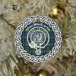 MacLaren Clan Tartan Crest Badge Plaid Ornament Gift. Christmas Tree Ornament Tartan Ornament Great Christmas Ornaments Gift - Scotstee Shop