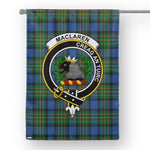 Maclaren Flags Garden Flag MacLaren Ancient Tartan Flag Clan Badge Tartan House Flag